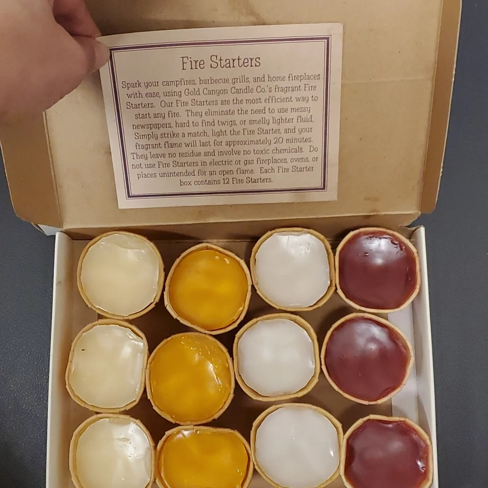 2‎ Boxes of Scented Fire Starters from Gold Canyon
